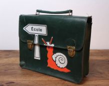 Cartable enfant vintage
