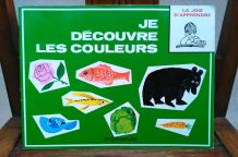 Deux jolis livres d'apprentissage pour enfants- Années 70