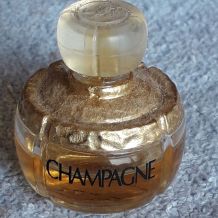 Flacon de parfum miniature très RARE " Champagne" de Yves S
