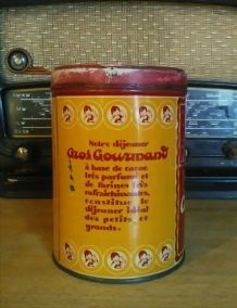 Boite tôle lithographiée (cacao)