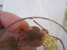 ancien verre Delvaux Paris art déco