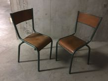 Paire de chaises Mullca 510