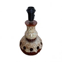 Pied de lampe en céramique années 60