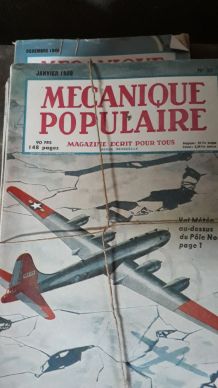 Lot de revues Mecanique Populaire 
