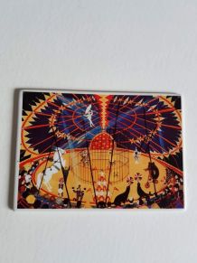 carte postale Villeroy et Bosh (vilbo card) "le cirque"