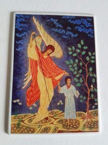 carte postale Villeroy et Bosh "ange gardien"