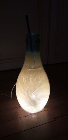 Lampe vintage publicitaire Orangina 