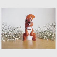 Tirelire publicitaire écureuil 