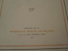 ancien livre un coup de dés jamais n abolira le hasard 1914.