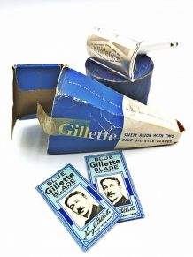 Rasoir de sureté Gillette emballage d'origine