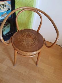 fauteuil 209 Fischel en bois courbé 