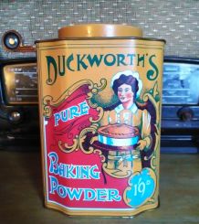 Jolie boite lithographiée Duckworth's (England)