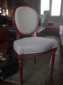 paire de Chaises style Louis XVI
