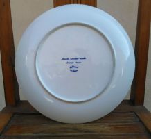 Jolie assiette décorative japonaise peinte à la main