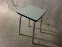 Tabouret en formica années 70
