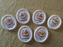 Plaque Porte (x6) Maison Moustiers