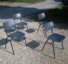 serie de 4 chaises Marko 1970