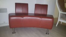Canapé designe cuir