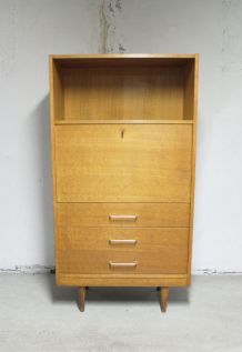 Secrétaire vintage 3 tiroirs 1970's