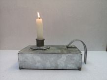 Bougeoir zinc