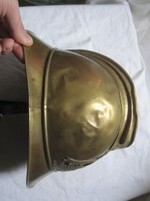 ancien casque pompier de Demigny