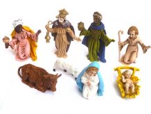 lot de santon ancien , vintage