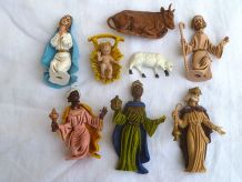 lot de santon ancien , vintage