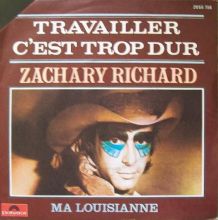 ZACHARY RICHARD vinyles 45T (SP 2 titres) 