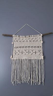 Macrame mural fait main