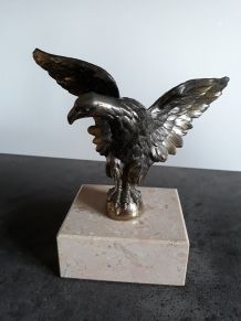 Presse papier Aigle Royal en régule patine bronze