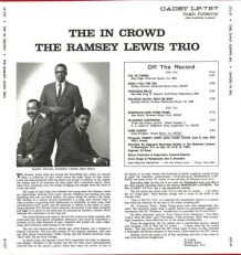 The Ramsay Lewis Trio LIVE -The in crowd