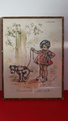 Dessin de Germaine Bouret