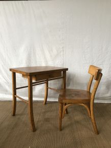  Bureau vintage Baumann et sa chaise