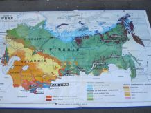 Carte scolaire n°53 et 53 bis URSS