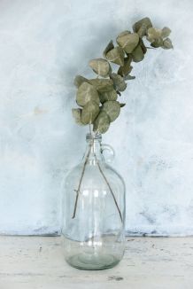 Bonbonne  en verre avec petite anse