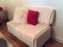 Banquette et fauteuil coiffeur 