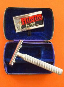 coffret ancien rasoir gilette us