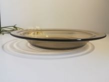 Assiettes 'Fumée noire"