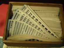 lettres transferts mécanorma x 10 paquets