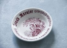 Cendrier Grand Marnier porcelaine de Gien