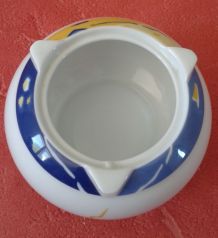 Cendrier en porcelaine de Limoges