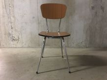 Chaise en formica années 60