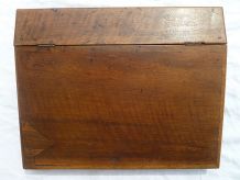 Pupitre ancien en bois , vintage