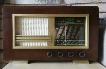 Poste de radio vintage de 1950 bluetooth
