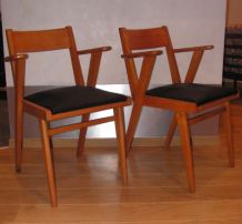 chaise fauteuil vintage bridge