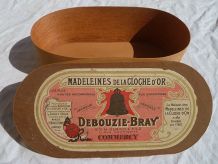 boite en bois DEBOUZIE BRAY, vintage 1960
