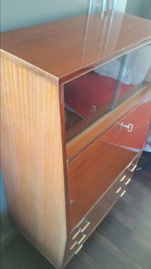 Secrétaire, bureau vintage scandinave 