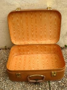 valise  en carton , vintage