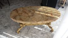 Table basse onyx