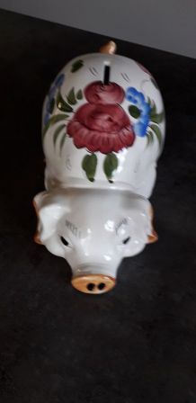 Cochon tirelire vintage 